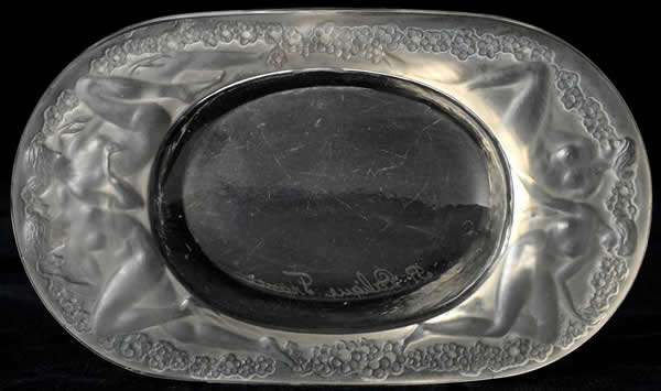 Rene Lalique Ashtray Medicis