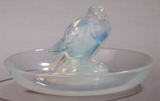 Rene Lalique Ashtray Moineau