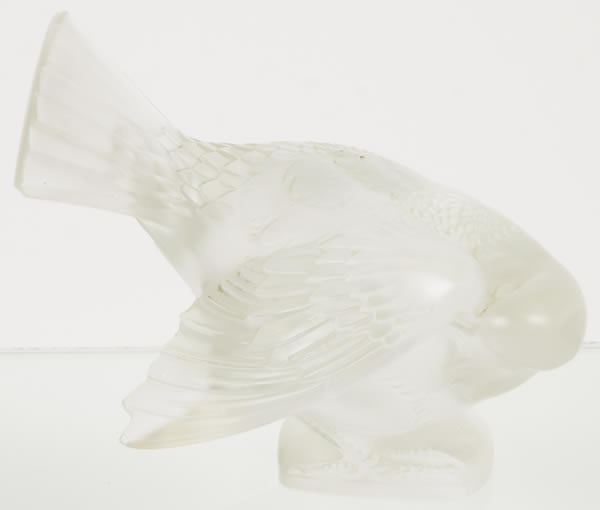 Rene Lalique Paperweight Moineau Coquet