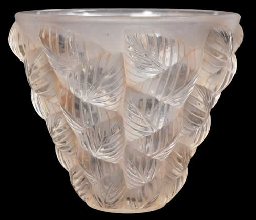 Rene Lalique Vase Moissac