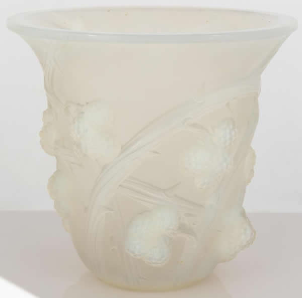 Rene Lalique Vase Mures