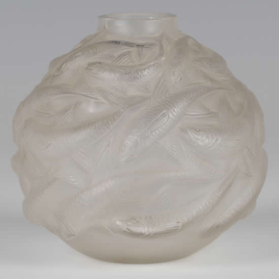 Rene Lalique Vase Oleron