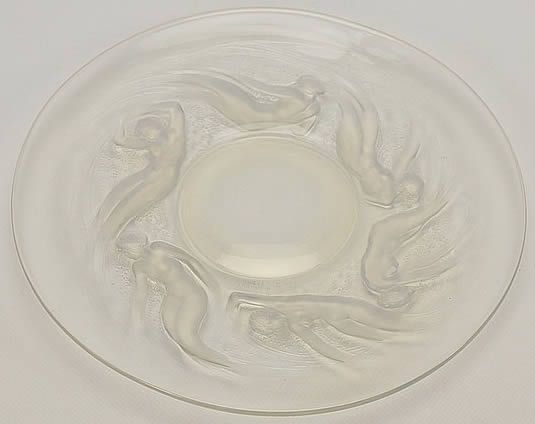 Rene Lalique Assiette Ondines