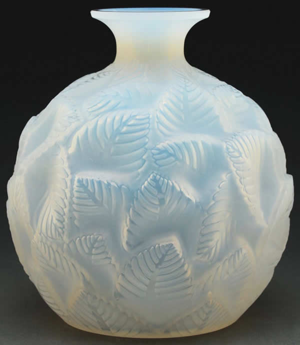 Rene Lalique Vase Ormeaux