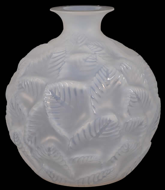 Rene Lalique Vase Ormeaux