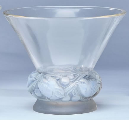 Rene Lalique Vase Pinsons