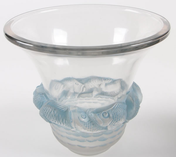 Rene Lalique Vase Piriac