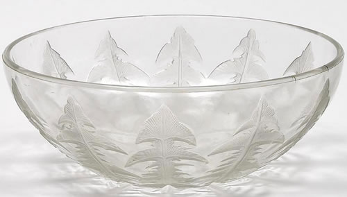 Rene Lalique Bowl Pissenlit