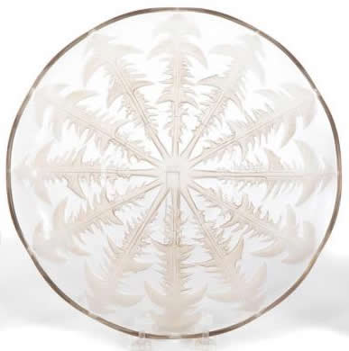 Rene Lalique Plate Pissenlit