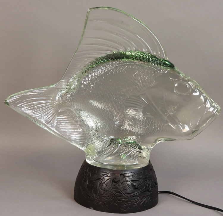 Rene Lalique Poisson Vagues Decoration