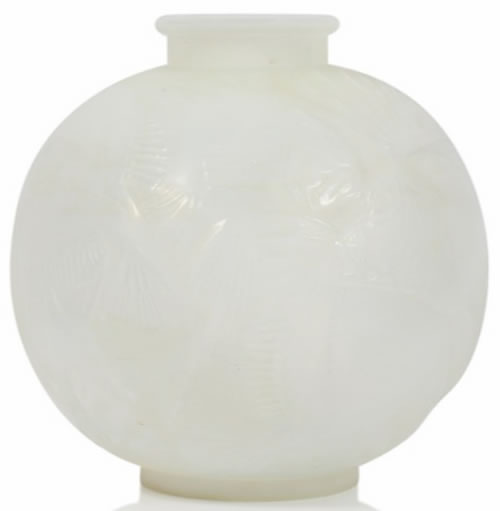 Rene Lalique Vase Poissons