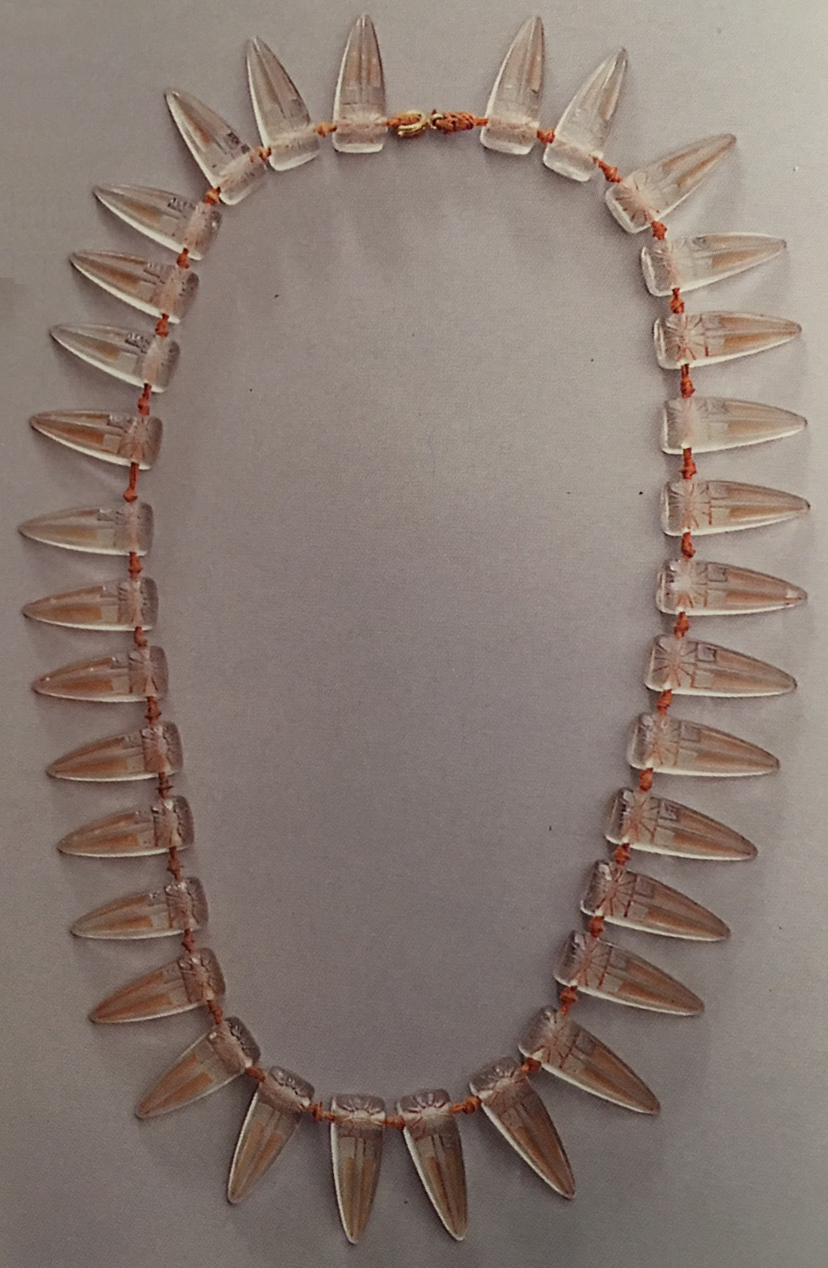 Rene Lalique Pots De Fleurs Necklace