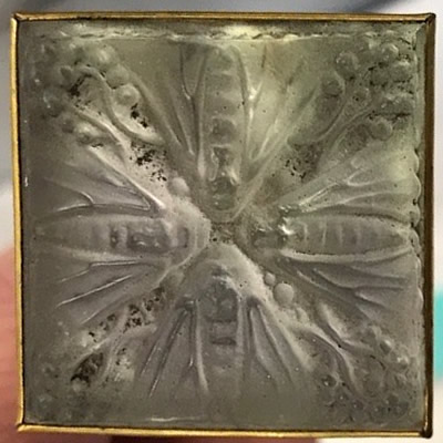 Rene Lalique Quatre Papillons Stickpin