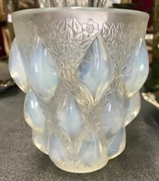 Rene Lalique Vase Rampillon