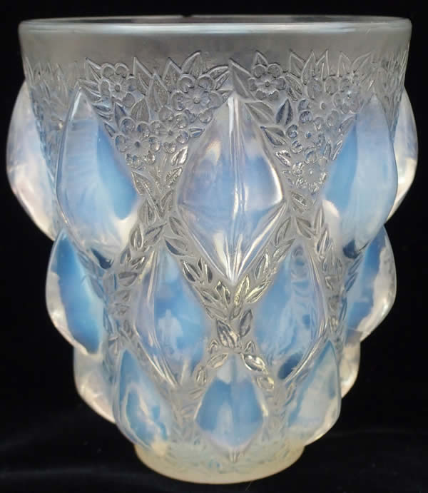 Rene Lalique Vase Rampillon