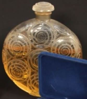 Rene Lalique Perfume Bottle Relief