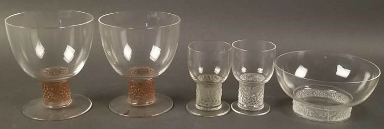 Rene Lalique Tableware Ricquewihr