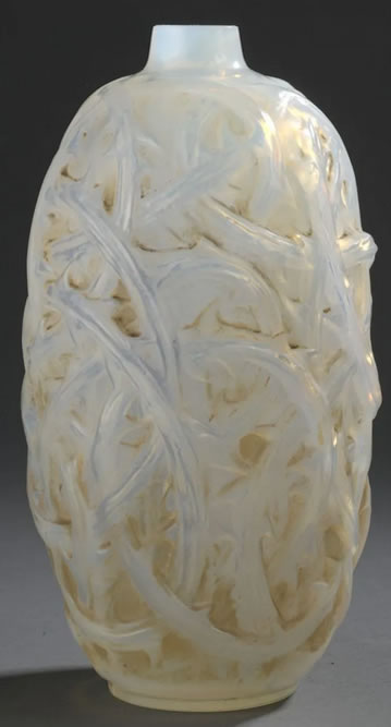 Rene Lalique Vase Ronces
