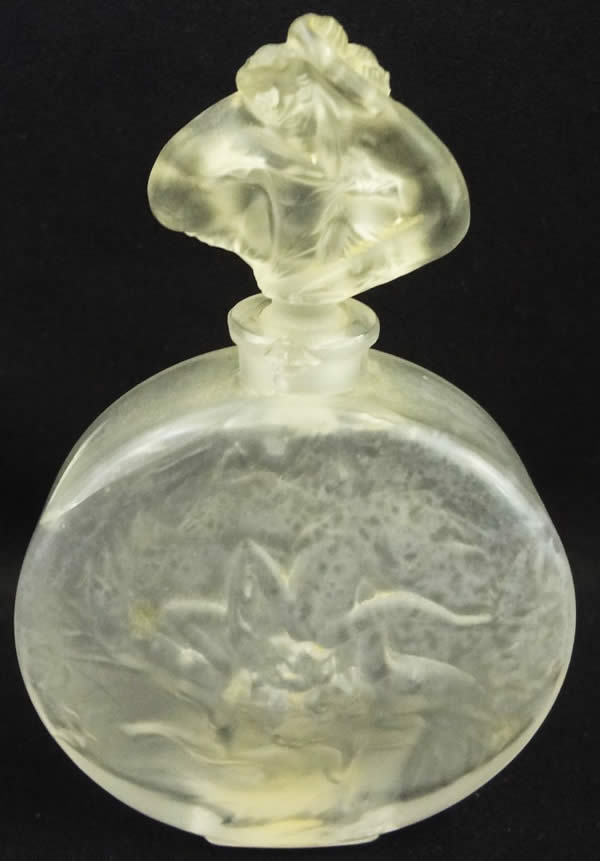 Rene Lalique Flacon Rosace Figurines