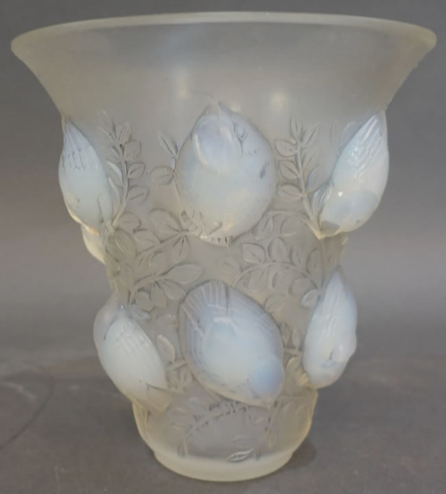 Rene Lalique Vase Saint-Francois
