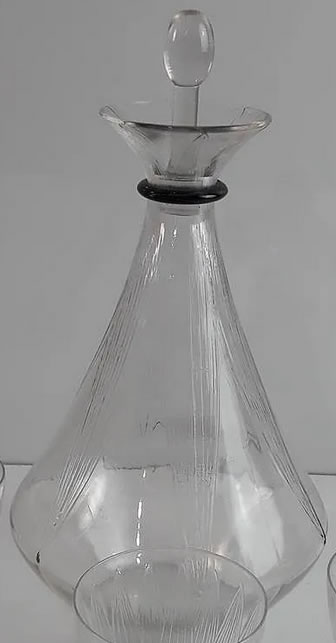Rene Lalique Carafe Selestat