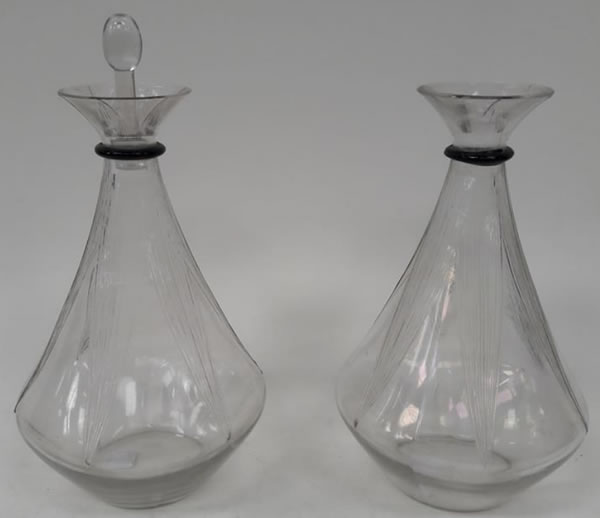 Rene Lalique Decanter Selestat
