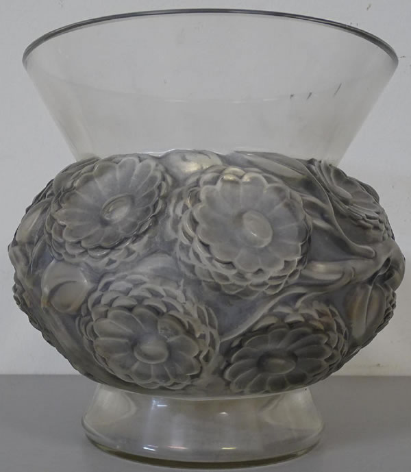 Rene Lalique Vase Soucis