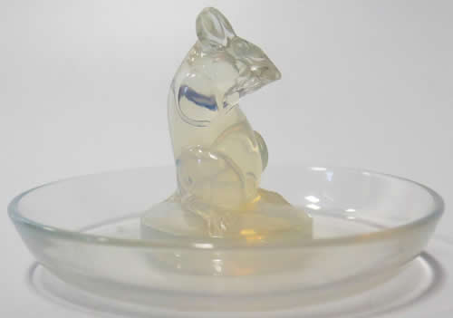 Rene Lalique Ashtray Souris