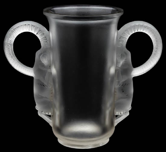 Rene Lalique Vase Thibet