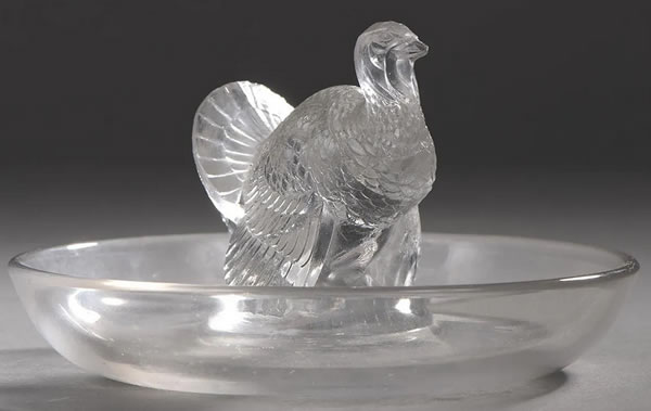 Rene Lalique Ashtray Turkey