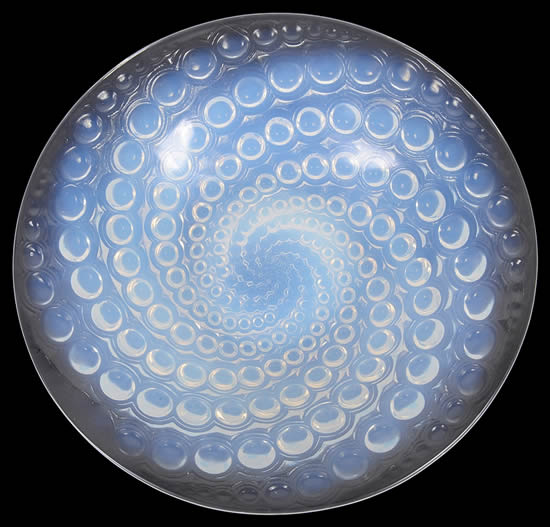 Rene Lalique Bowl Volutes