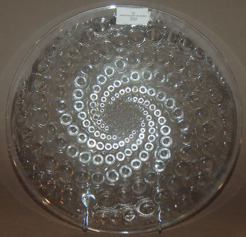 Rene Lalique Plate Volutes