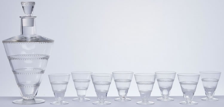 Rene Lalique Tableware Vouvray