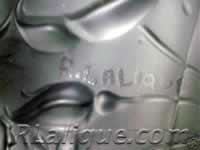 Fake R Lalique  Signature - Forged R Lalique Signature