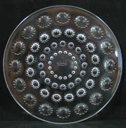 Asters Lalique France Modern Crystal Bowl