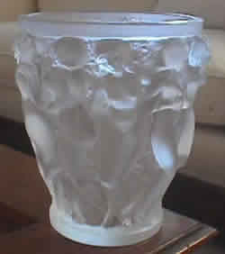 Bacchantes Lalique France Crystal Vase
