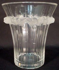 Boulouris Lalique France Crstyal Vase