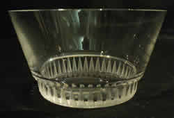 Bourgueil Lalique France Modern Crystal Finger Bowl
