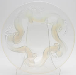 Calypso Lalique France Crystal Bowl In The Coupe-Ouverte Form
