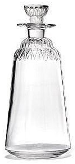 Champigny Lalique France Crystal Modern Decanter