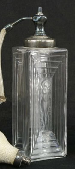 Duncan Lalique France Modern Crystal Atomizer