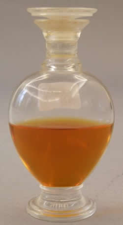 Femme Lalique France Crystal Perfume Bottle For Marcel Rochas