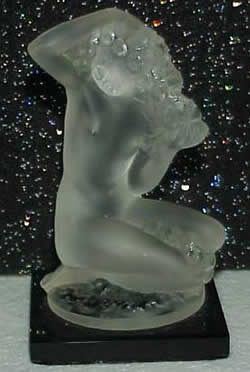 Floreal Lalique France Crystal Statuette