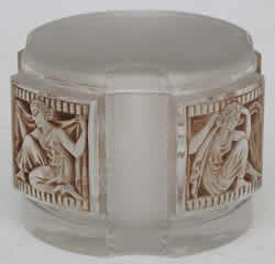 Helene Lalique France Modern Crystal Box