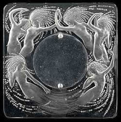 Naiades Lalique France Modern Crystal Frame