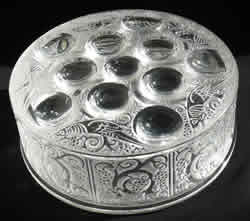 Roger Lalique France Crystal Modern Box