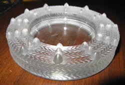 Sumatra Lalique France Crystal Ashtray