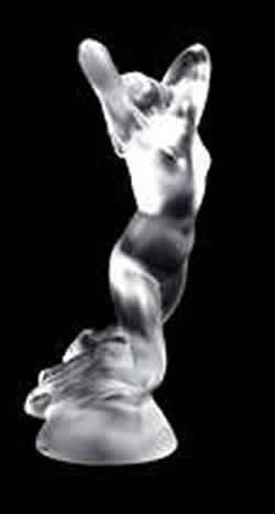 Vitesse Lalique France Crystal Car Mascot Paperweight