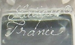 Lalique France Modern Signature With Registered Trademark Symbol Example No. 10