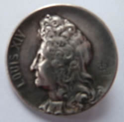 Fake Rene Lalique Medal Louis XIV